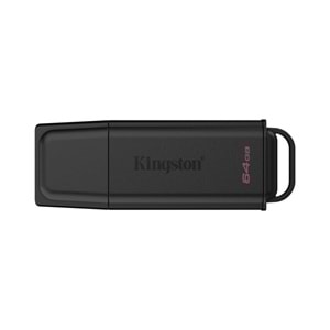 Kingston DTXG2-64GB 64GB Portable USB 3.2 Gen 1 DataTraveler Exodia Black Flash Bellek