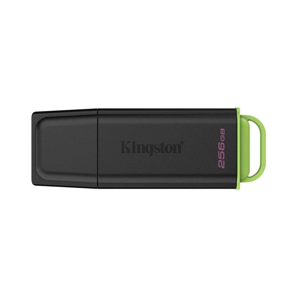 Kingston DTXG2-256GB 256GB Portable USB 3.2 Gen 1 DataTraveler Exodia Black-Green Flash Bellek