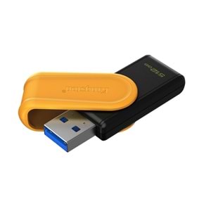 Kingston DTXS-512GB 512GB Portable USB 3.2 Gen1 DataTraveler ExodiaS (Black-Yellow) Flash Bellek