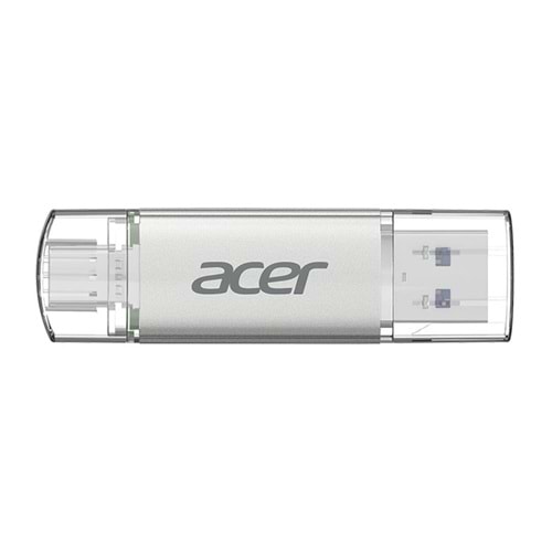 Acer 16GB USB 3.2 UT300-16GB USB-A+USB-C Çift Taraflı Metal Flash Bellek