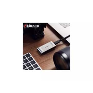 Kingston 4TB SXS2000-2000GA USB 3.2 Type-C Gri Gen 2 2000MB Okuma-2000MB Yazma Taşınabilir SSD