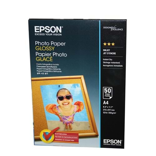 Epson A4 200Gram 50'li Fotoğraf Kağıdı S042539