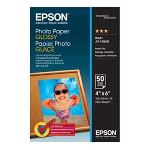 Epson 10x15 200Gram 50'li Fotoğraf Kağıdı S042547