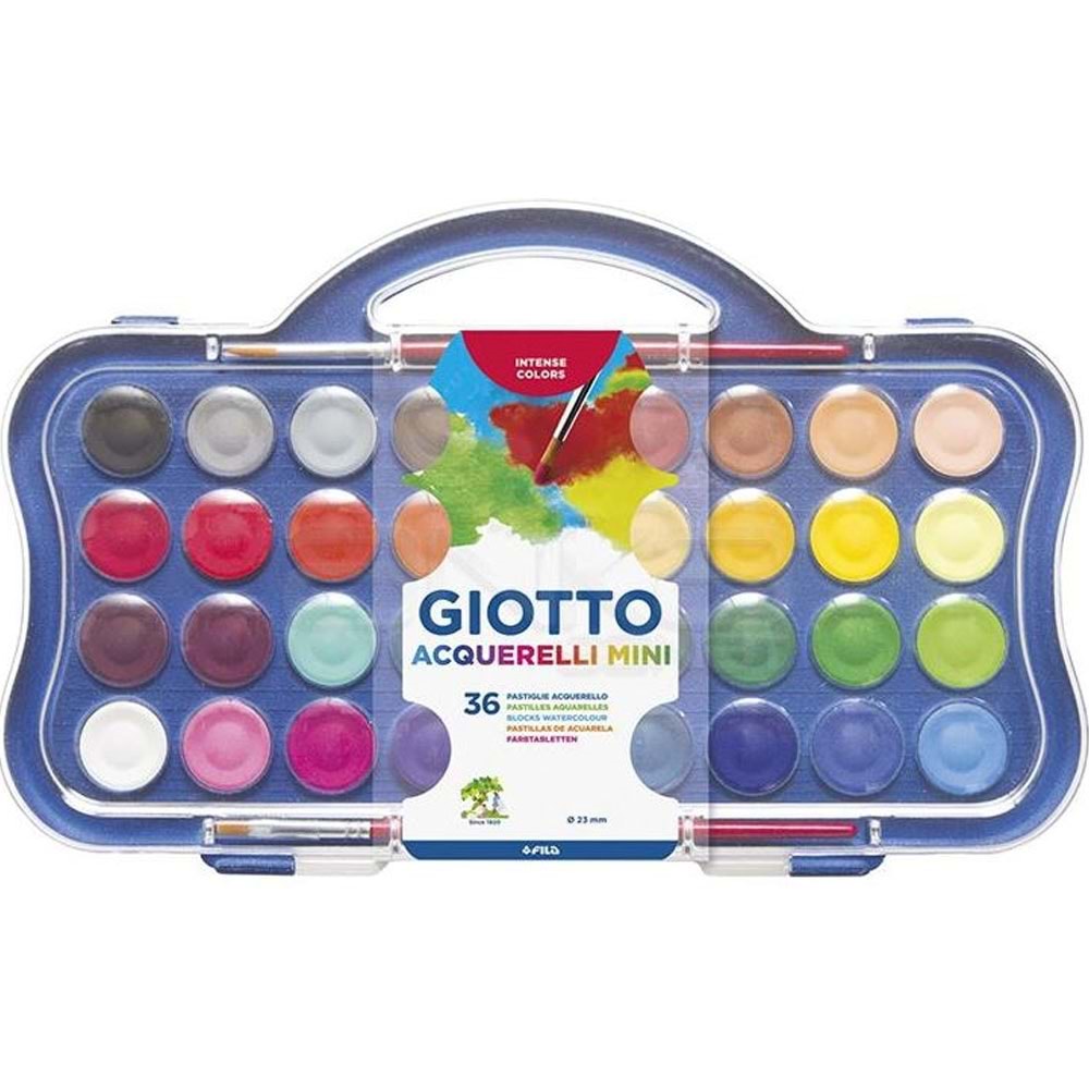 Giotto Sulu Boya Acquarell Blocks 23 MM 36 Lı 352700