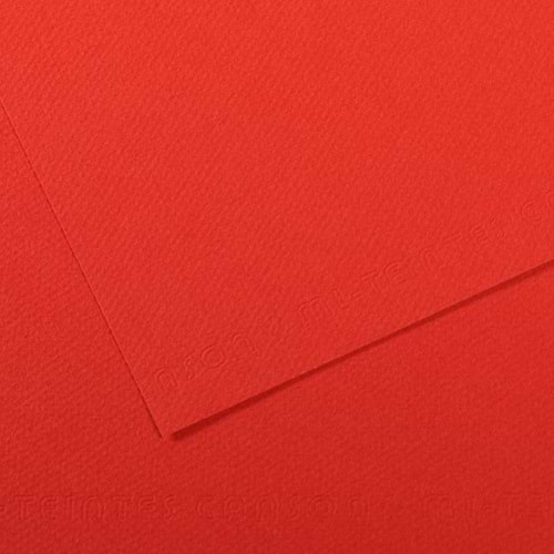 Canson Fon Kartonu (Dokulu) Mı-Teıntes Sh Canmt 50x65 160 gr Red 506 (1 Adet)