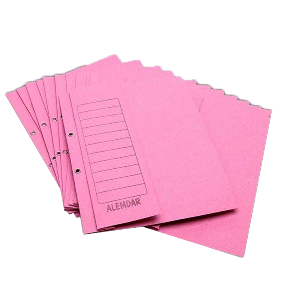 Alemdar Yarım Kapak Dosya Pembe (1 Adet)