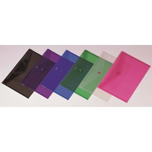 Comix Çıtçıtlı Dosya A4 şeffaf A1853 (1 Adet)