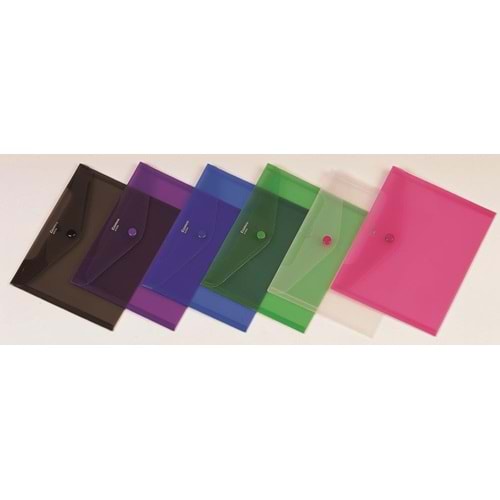 Comix çıtçıtlı dosya A5 şeffaf A1854 (1 Adet)