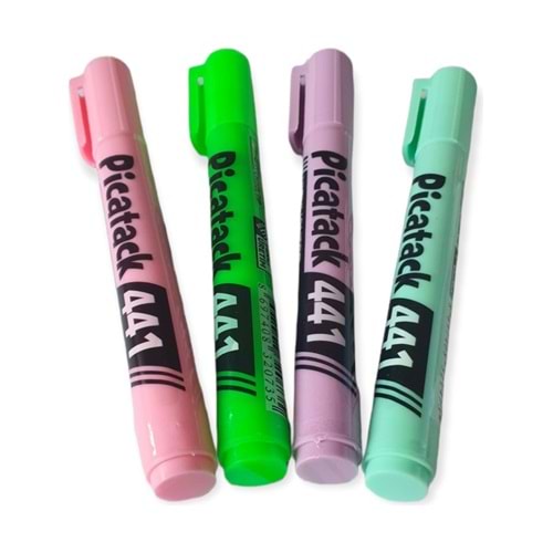 Picatack Fosforlu Kalem Pastel 4 Lü 441