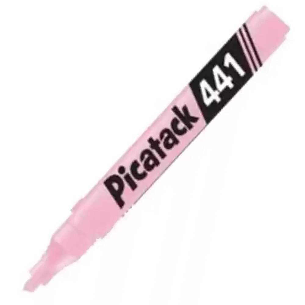 Picatack Fosforlu Kalem Pastel Pembe 441