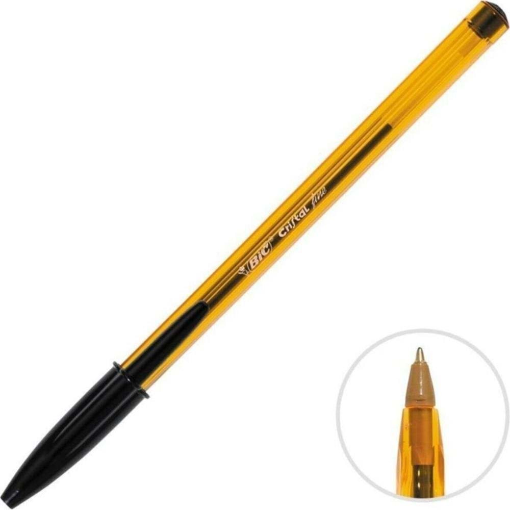 Bic Tükenmez Kalem Cristal Fine 0.8 mm Siyah 872731 (1 Adet)