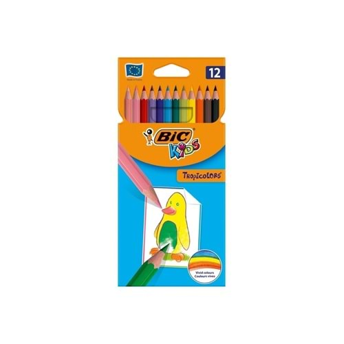 Bic Kuru Boya TropicolorS2 Tam Boy 12 Lİ 832566