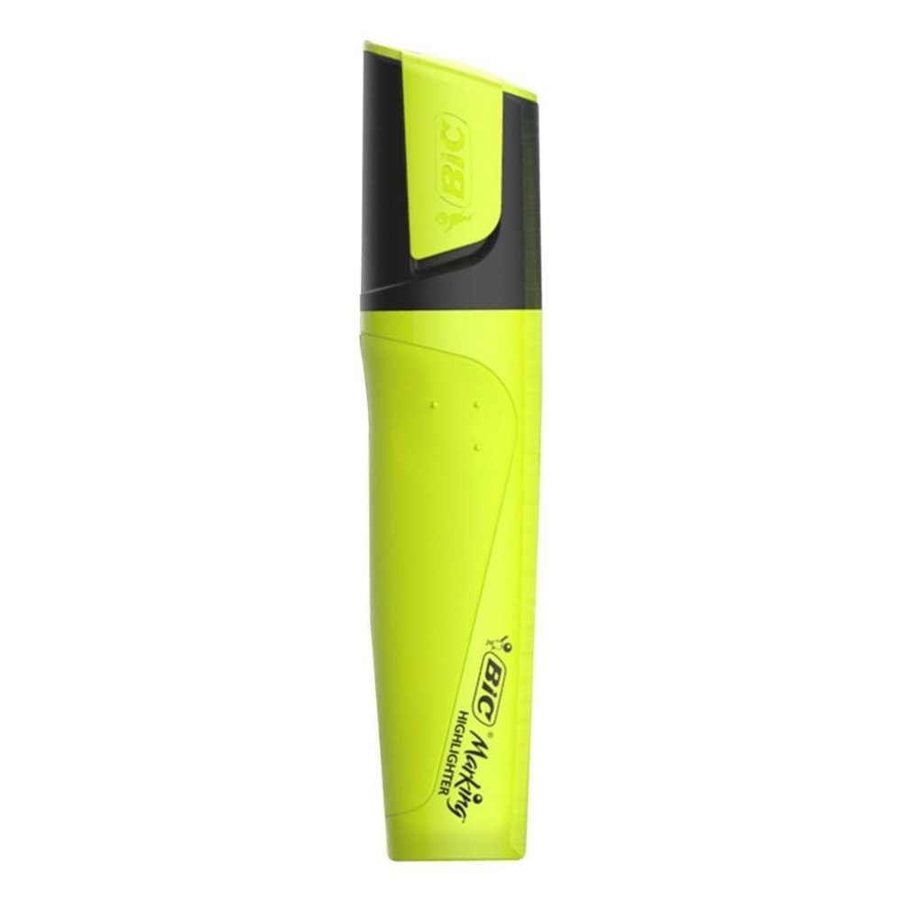 Bic Fosforlu Kalem Markıng Flat Highlıghter 12 Lİ Sarı 968583