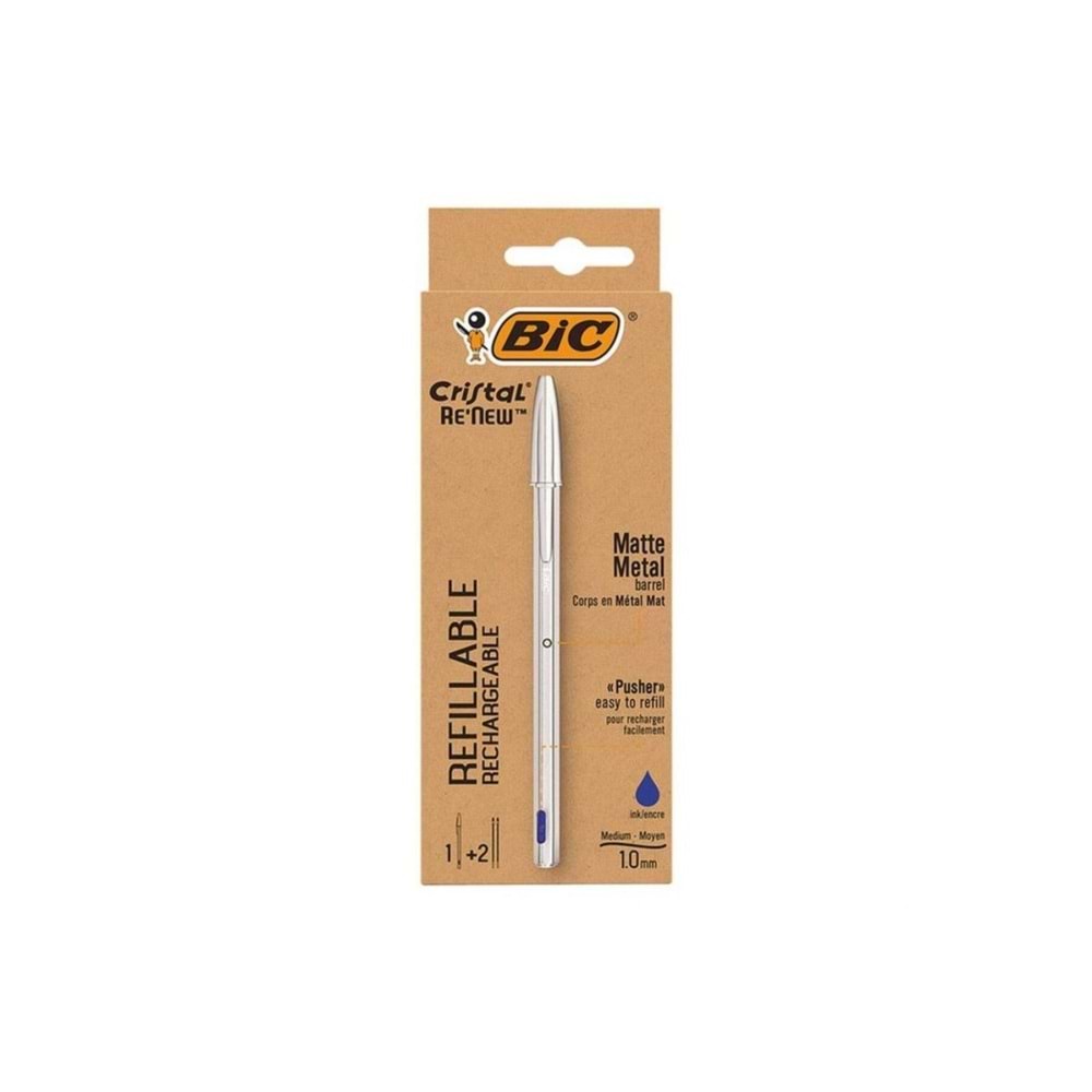 Bic Tükenmaz Kalem Crıstal Metal Gövdeli