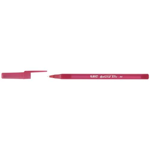 Bic Tükenmez Kalem Round Stick 1.0 MM 60 LI Kırmızı 921332 (1 Adet)