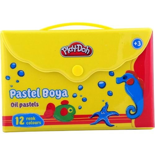 Play-Doh Pastel Boya Çantalı 12 Renk PLAY-PA005