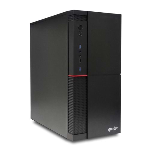 Quadro Solid 124164 i5 12400F 16gb 480gb SSD 4gb GT730 Freedos --DVD YOK-- Masaüstü Bilgisayar