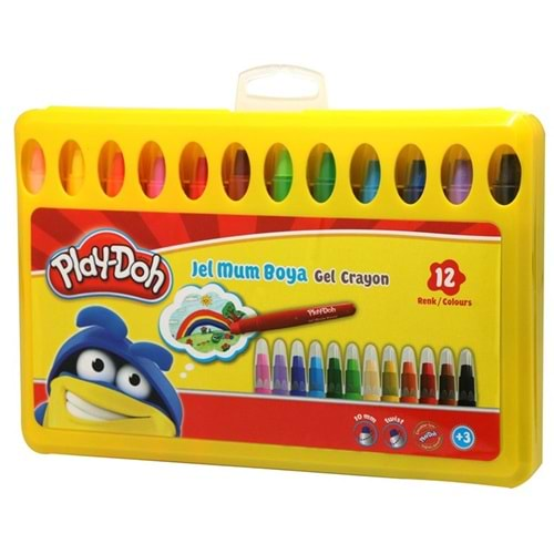 Play-Doh Jel Crayon 12 Renk PP Box PLAY-CR014