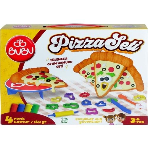 Bu-Bu Oyun Hamuru Seti Pizza (L) BUBU-OH0011