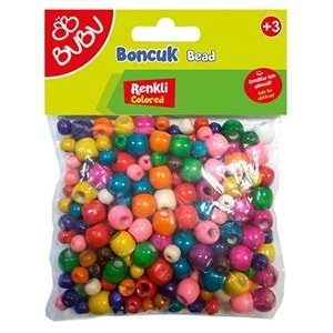 Bu-Bu Yuvarlak Renkli Boncuk Karışık BUBU-HS0035