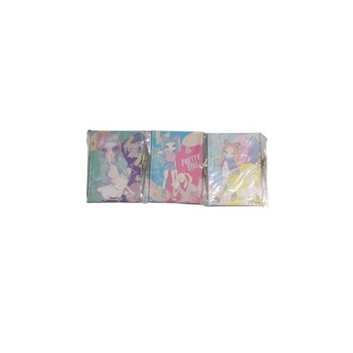 Lilamor Günlük Defter Kiltli Pretty Gırl Koklu 14x20 144 Syf