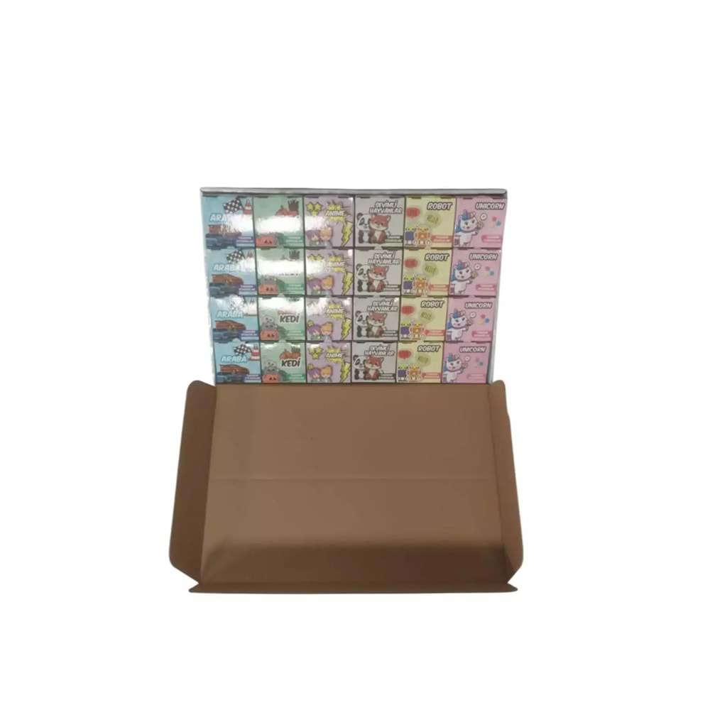 Lilamor Rulo Çocuk Etiketi 5x5 24 Lü