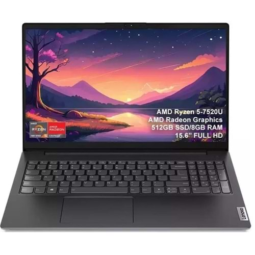 Lenovo V15 G4E1 82YU0124TX Ryzen 5 7520U 8GB 512GB SSD 15.6