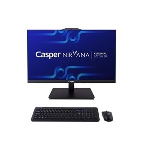 Casper Nirvana A90.1362-BE00X-V-S Siyah Intel Core i7 13620H 16GB RAM 480GB FreeDOS Pivot All In One