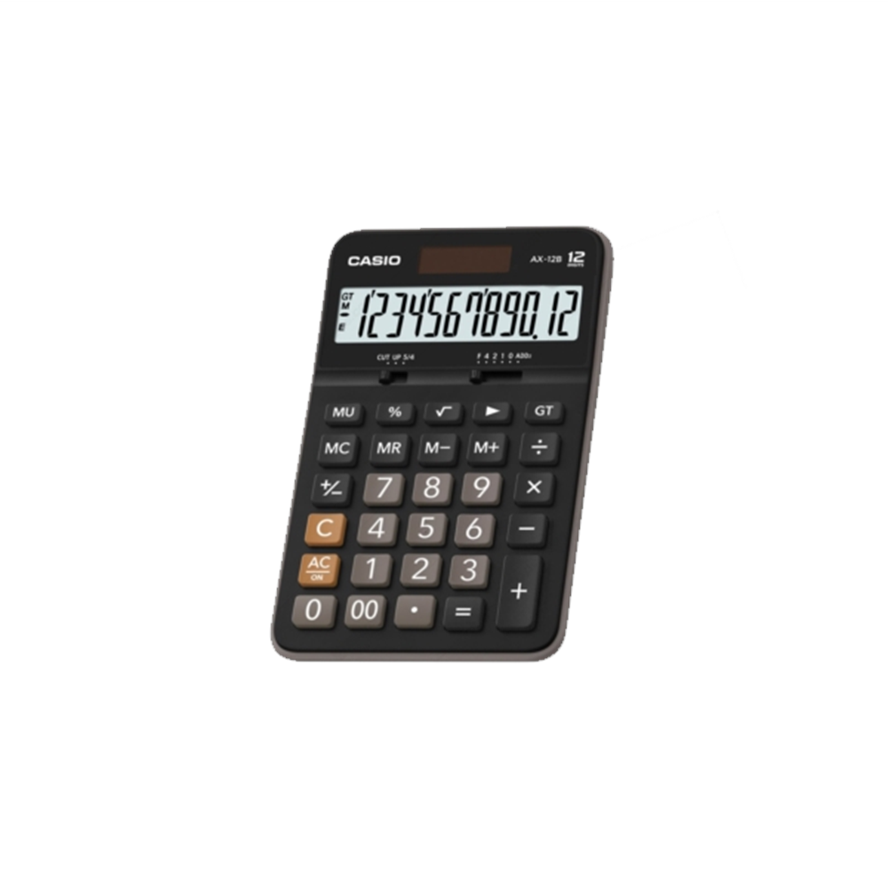 Casio Hesap Makinesi Masaüstü 12 Hane AX-12B