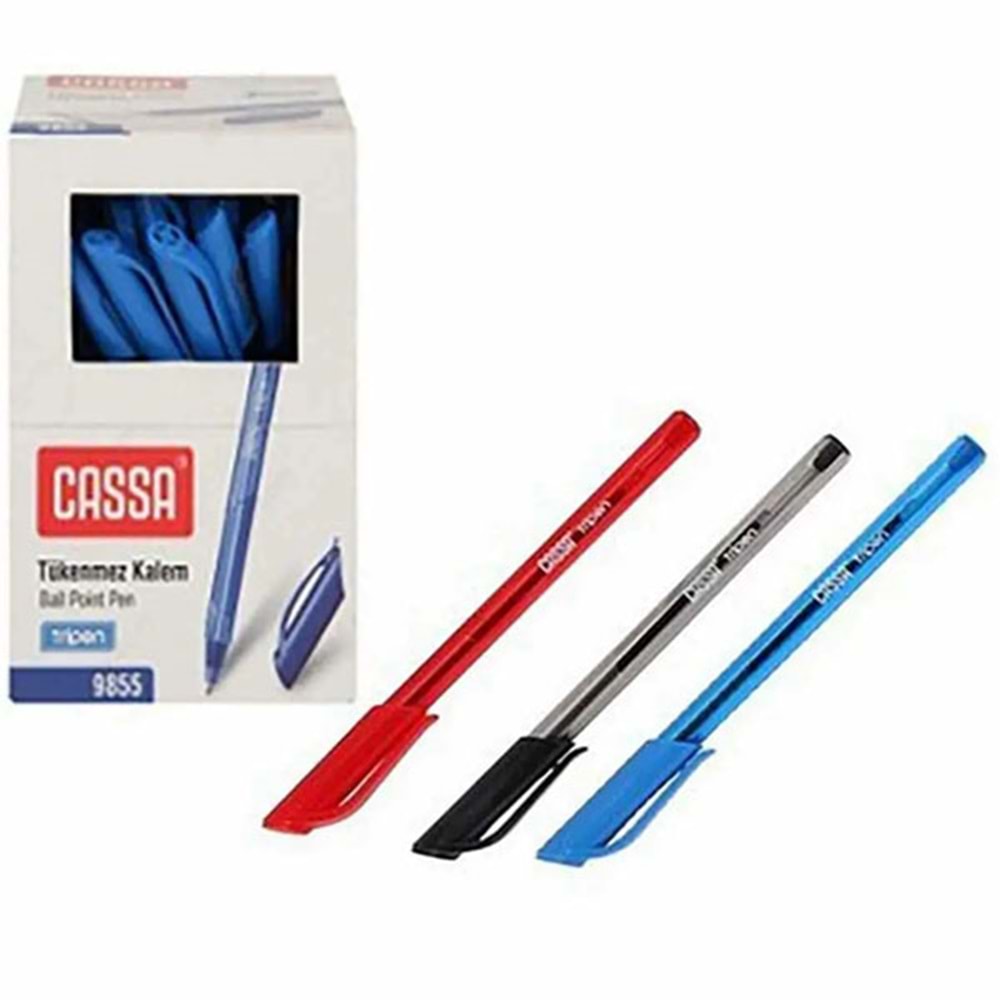 Cassa Tükenmez Kalem Tripen 1.0 MM Kırmızı 9855 (1 Adet)