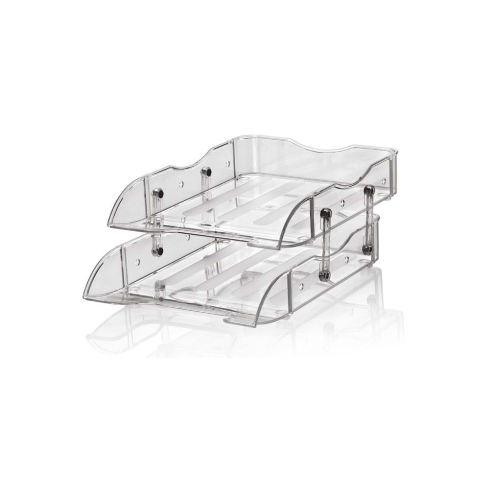 Cassa Evrak Rafı Hareketli Şeffaf 2 Lİ 8806