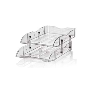 Cassa Evrak Rafı Hareketli Şeffaf 2 Lİ 8806