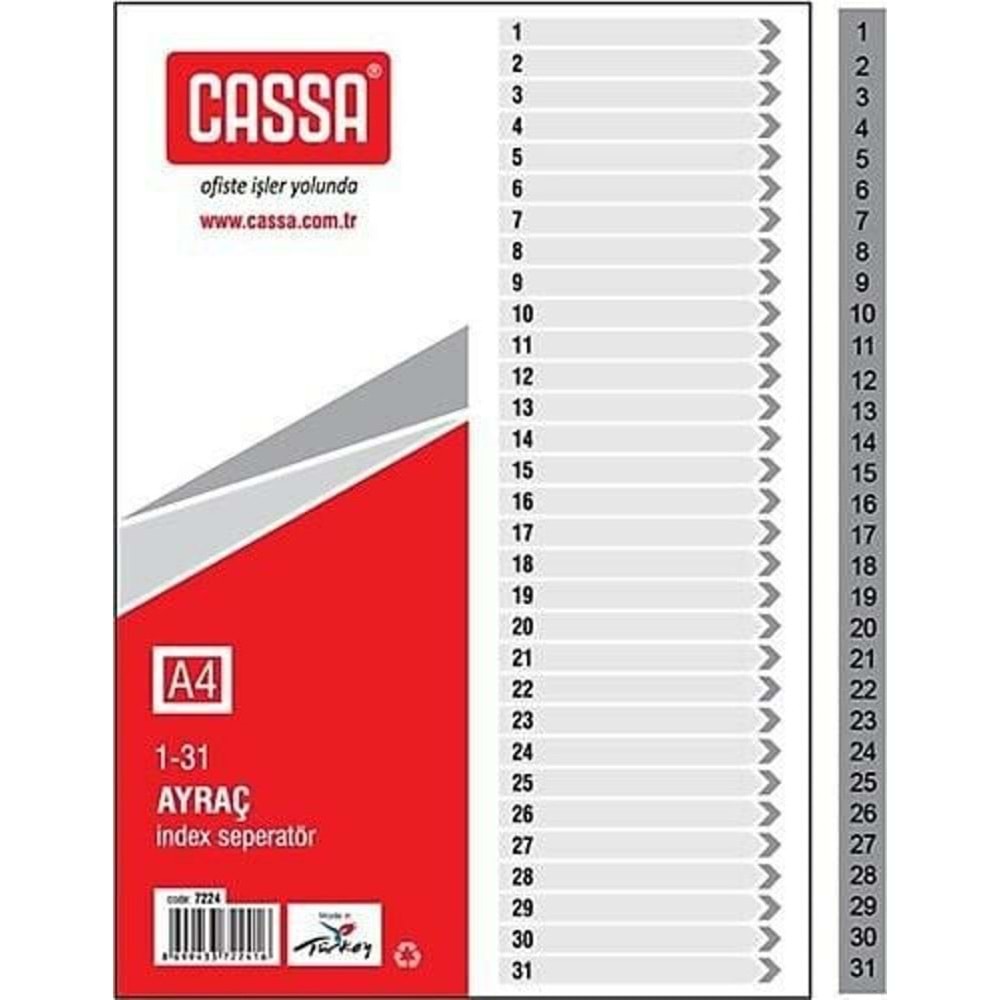 Cassa Ayraç 1-31 7224 (1 Adet)