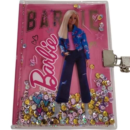 Dolphin Hatıra Defteri Barbıe Pullu Kilitli B-804