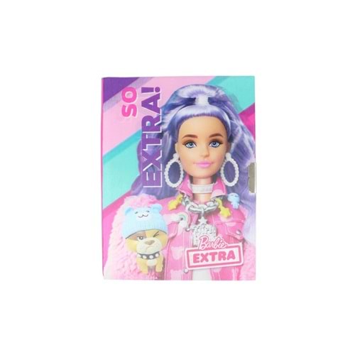 Dolphin Hatıra Defteri Kilitli Barbıe 3D 4 Md B-880