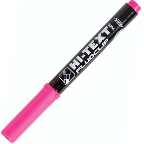 Hi-Text Fosforlu Kalem Pembe Kalem Tipi 7000 (1 Adet)