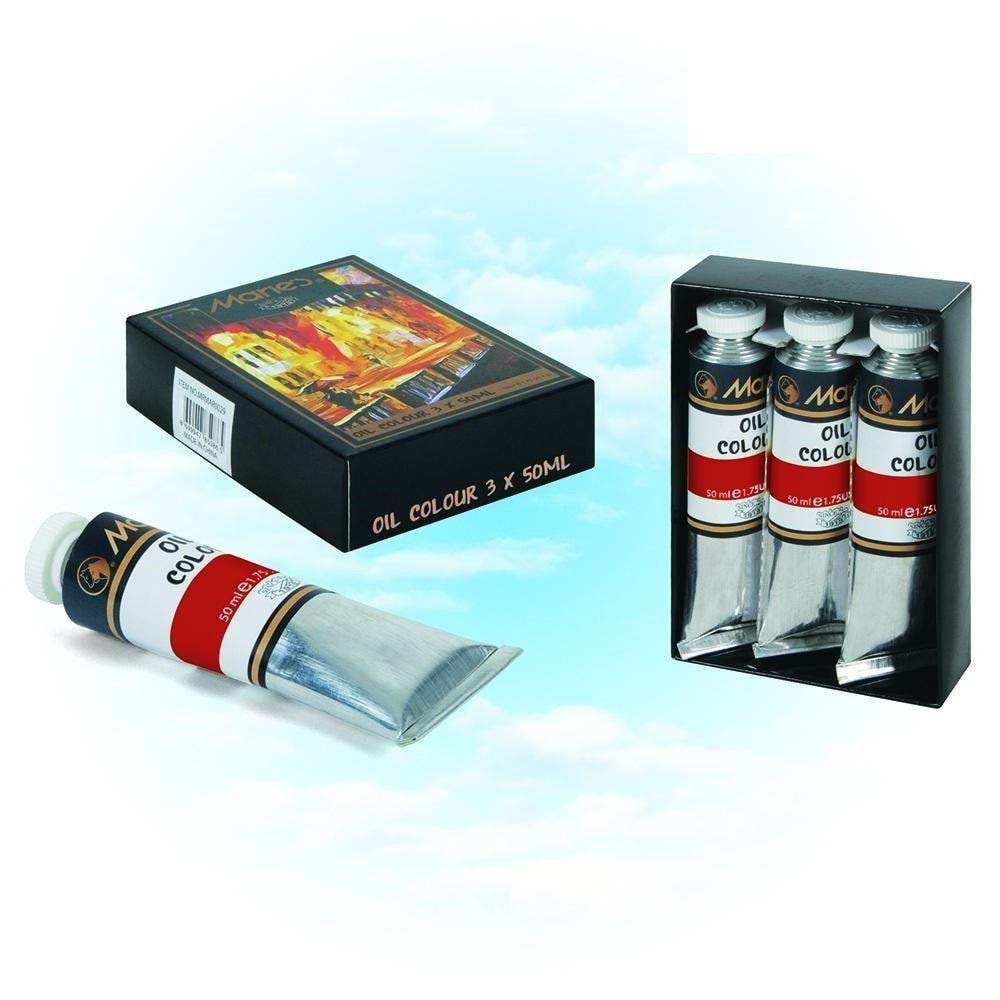 Maries Yağlı Boya 50 ML Scarlet (Kırmızı) 302 E1384-3 (1 Adet)