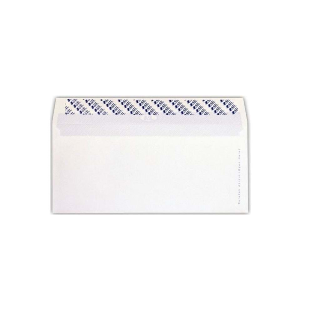 Asil Doğan Buklet Mektup Zarf Extra Silikonlu 11.4x16.2 110 gr AS-4007 (1 Adet)
