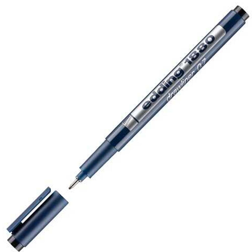 Edding Teknik Çizim Kalemi 0.7 MM Siyah 1880 (1 Adet)