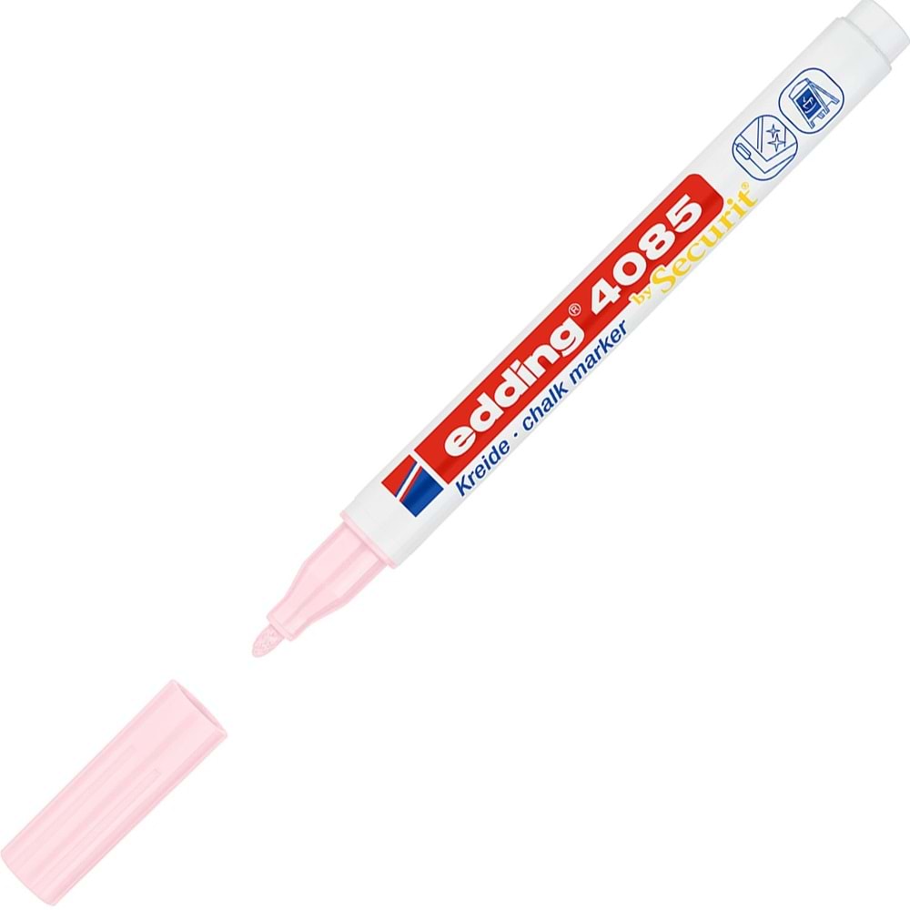Edding Cam Kalemi Pastel Pembe 4085 (1 Adet)