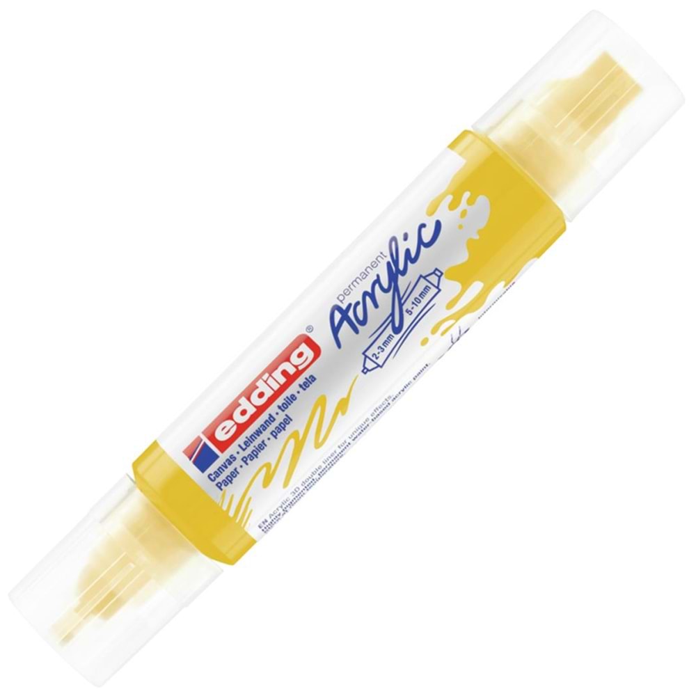 Edding Akrilik 3D Double Liner Trafik Sarı 905 5400 (1 Adet)