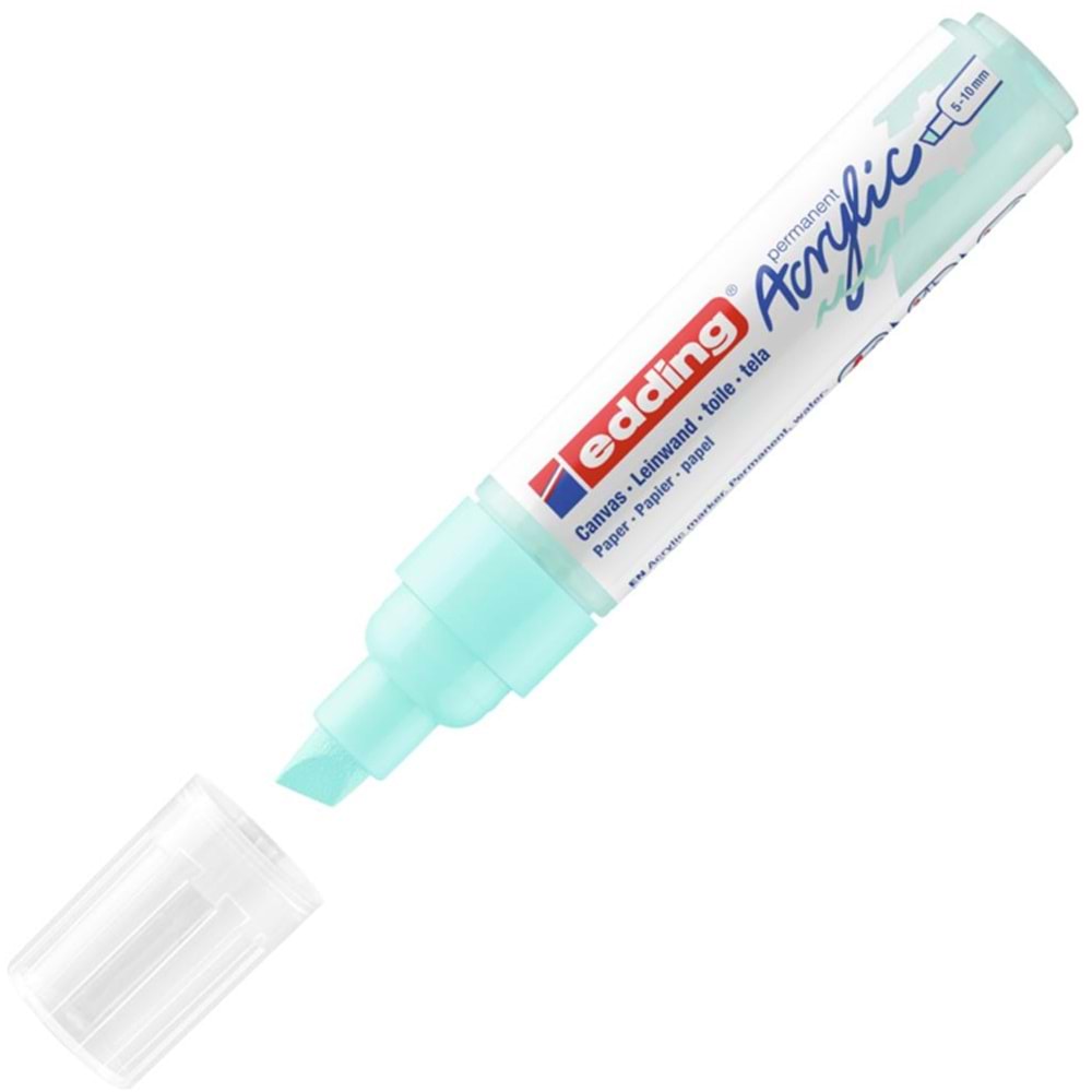 Edding Markör Akrilik Kalın Uçlu 5-10 MM Pastel Mavi 916 5000 (1 Adet)