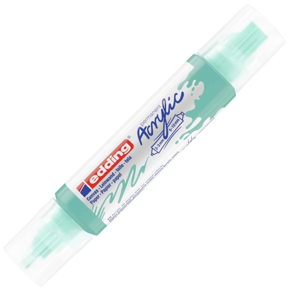 Edding Akrilik 3D Double Liner Parlak Turkuaz 934 5400 (1 Adet)