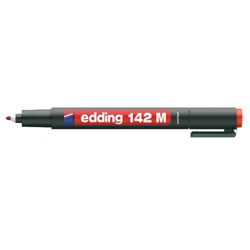 Edding Asetat Kalemi Permanent M Seri 1 MM Kırmızı 142 M (1 Adet)
