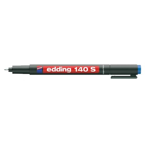 Edding Asetat Kalemi Permanent S Seri 0.3 MM Mavi 140 S