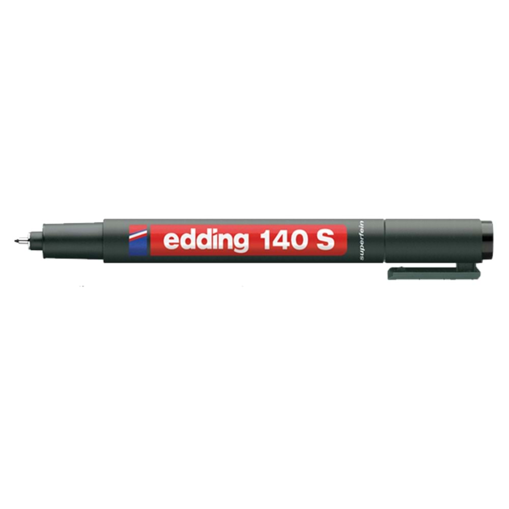 Edding Asetat Kalemi Permanent S Seri 0.3 mm Siyah 140 S (1 Adet)