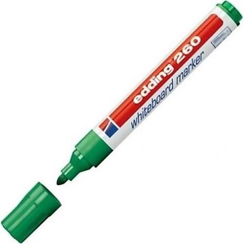 Edding Tahta Kalemi Yuvarlak Uçlu 1.5-3MM Yeşil 260 (1 Adet)