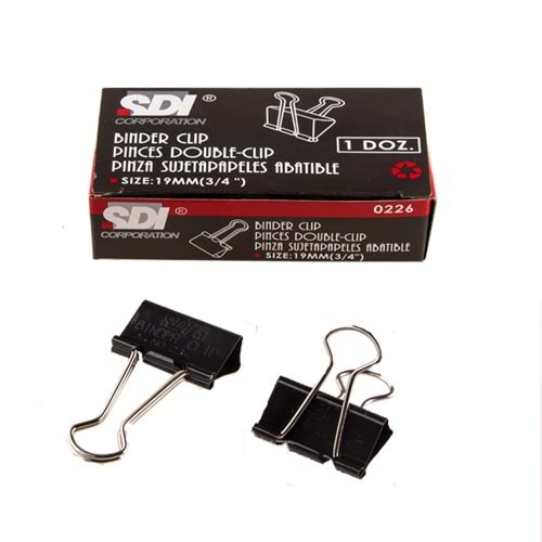 Sdi Kıskaç (Klips) Makinası Double 19 mm 0226 (1 Adet)