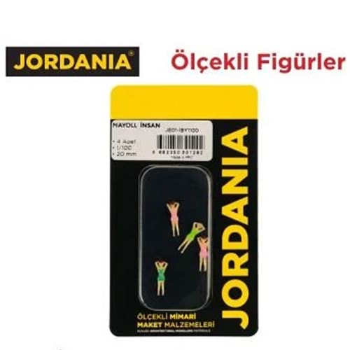 Jordania Mayolu İnsan 1/100 JE01-İBY1100 (Maket Ürünüdür)