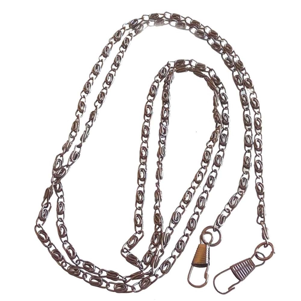 Çanta Aksesuar Füme Renk İnce Çanta Zinciri (120 Cm )